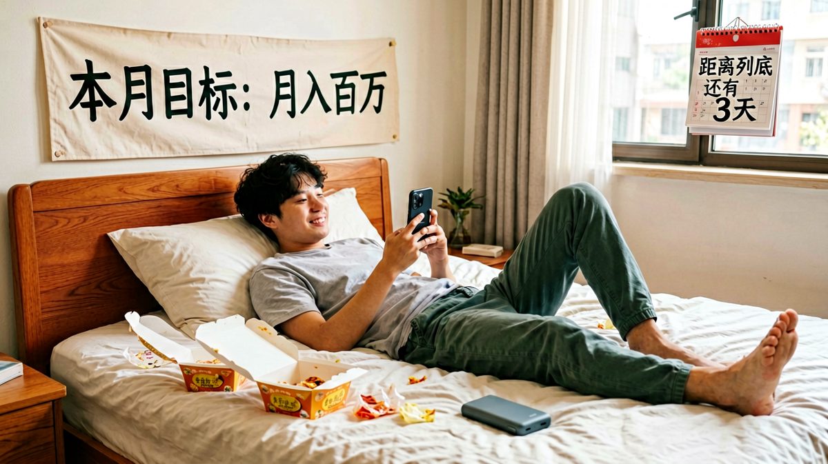 月初立flag，月底直接凉