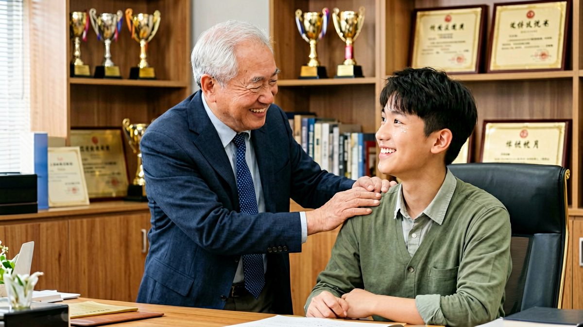 老板：「你的潜力很大，我很看好你。」员工：「谢谢老板！」老板：「所以月薪两千五的你，得同时干三个人的活。」