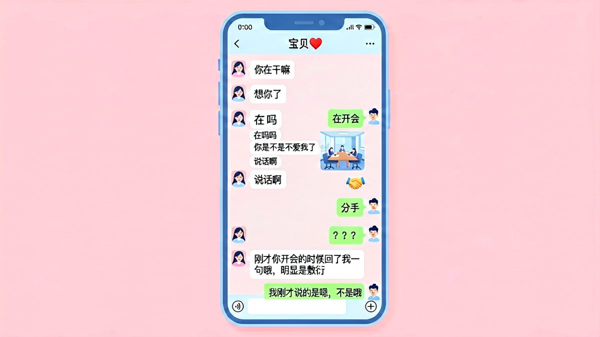 一个字引发的「分手危机」，结果只是输入法背锅