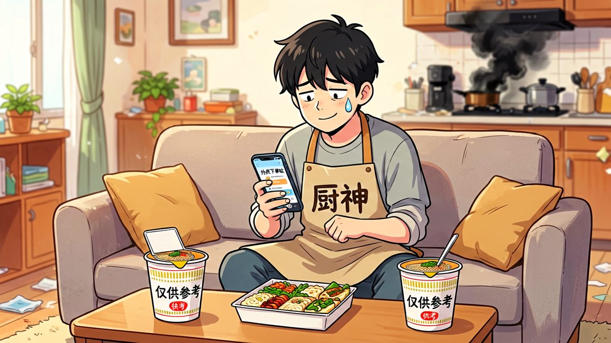 还是外卖最可靠……