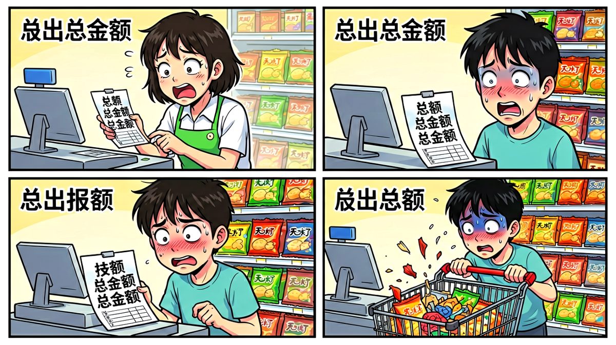 等等……我只想买袋盐啊！！！