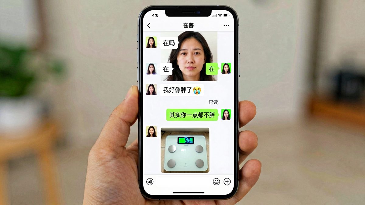 体重话题下的求生欲拉满瞬间