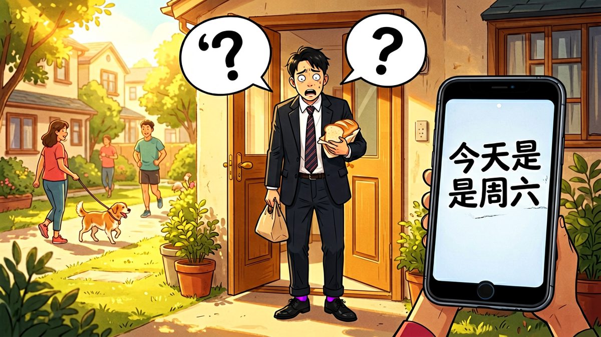 周末？！我白着急了...