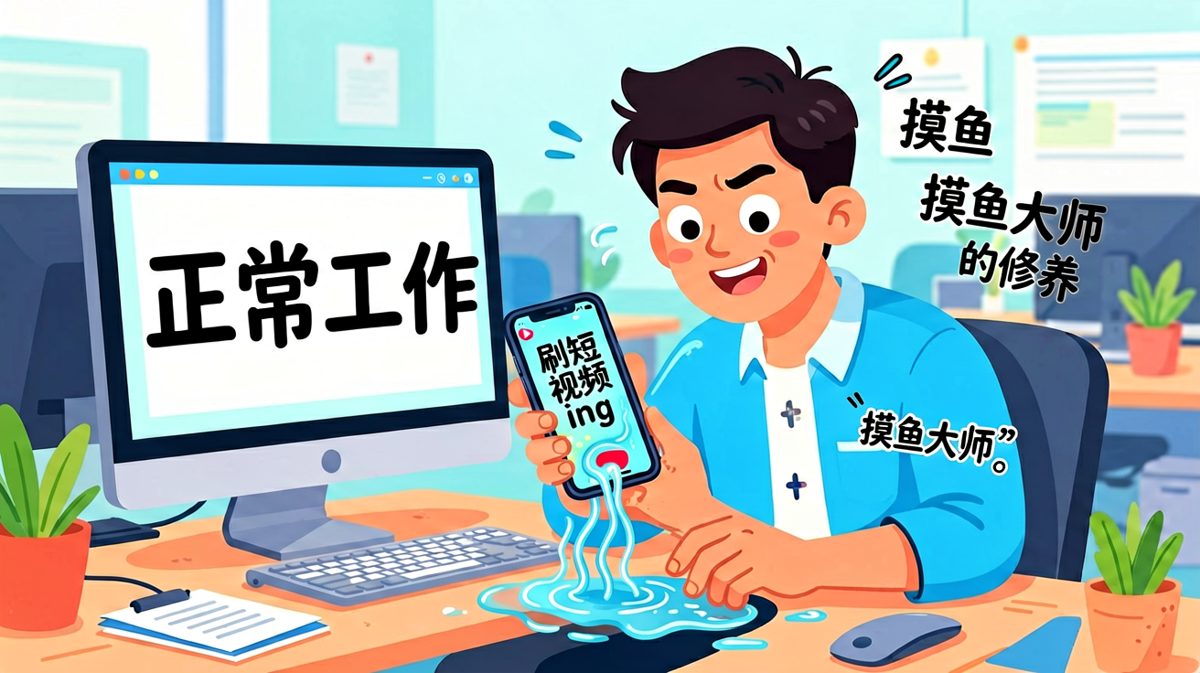 摸鱼高手的自我修养，上班摸鱼下班嗨