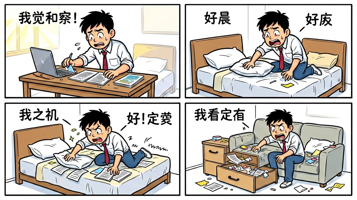 早安！手机去哪儿了？