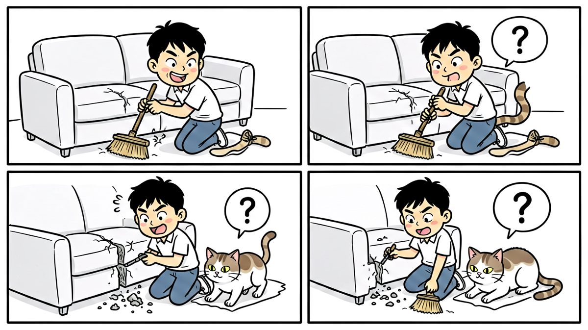 不会是被猫藏起来了吧？