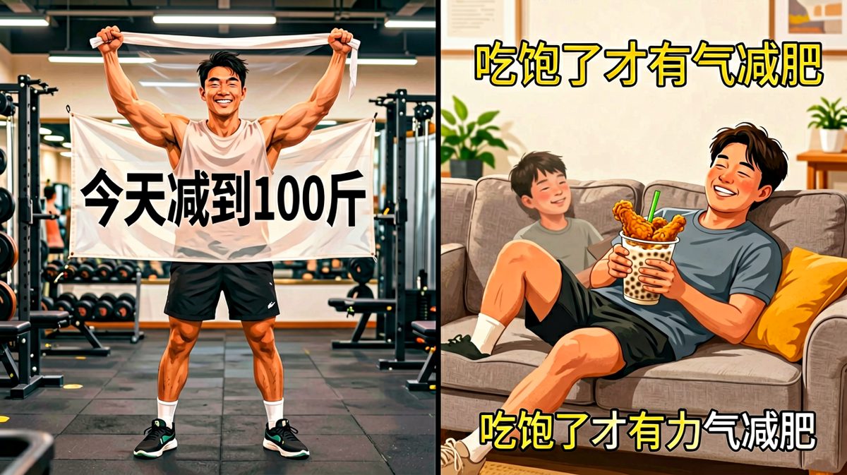 减肥人的自我修养：从立flag到破防只需一顿烧烤