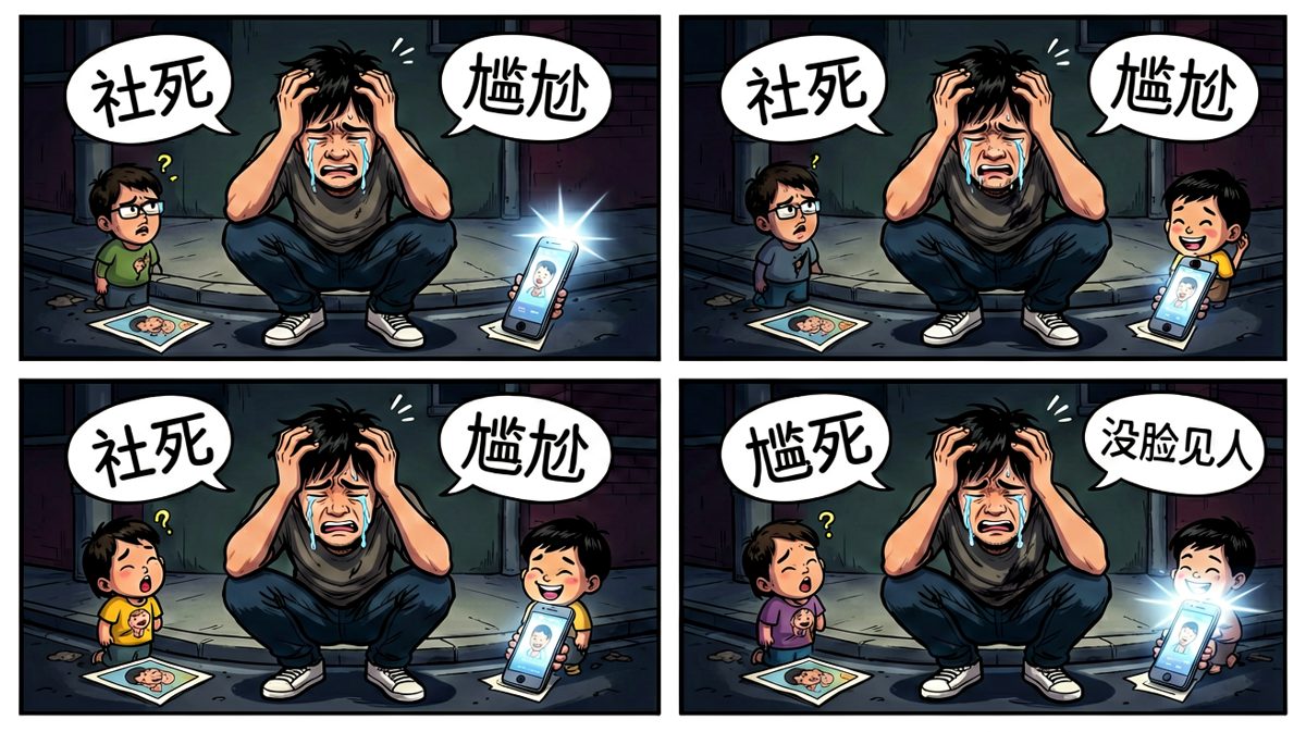 从此以后，我再也不自信了
