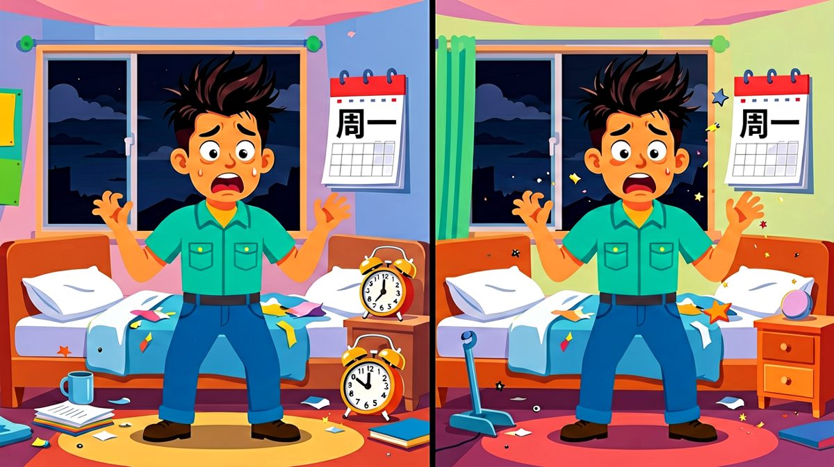周一的我：灵魂已离线，肉体在挣扎