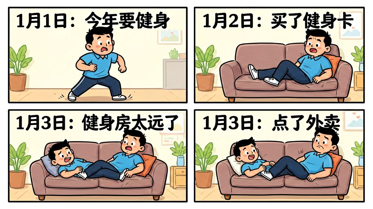 年度计划：从1月1日到1月3日，完美收官