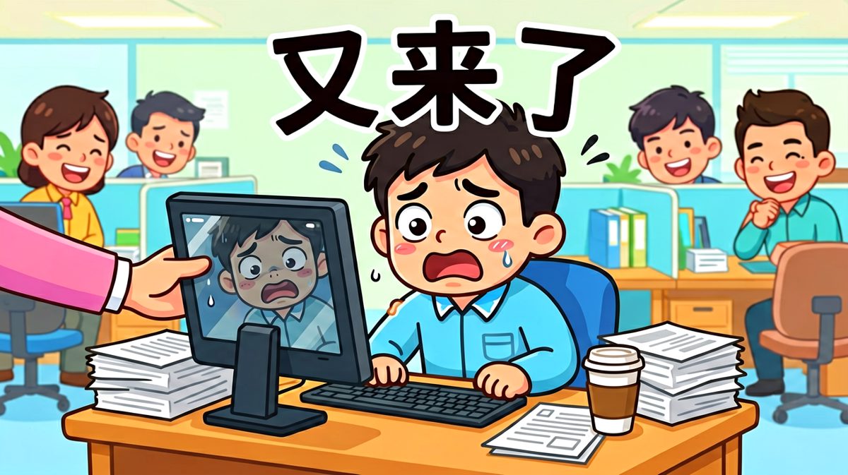 周五下午五点半被@开会的最高境界。