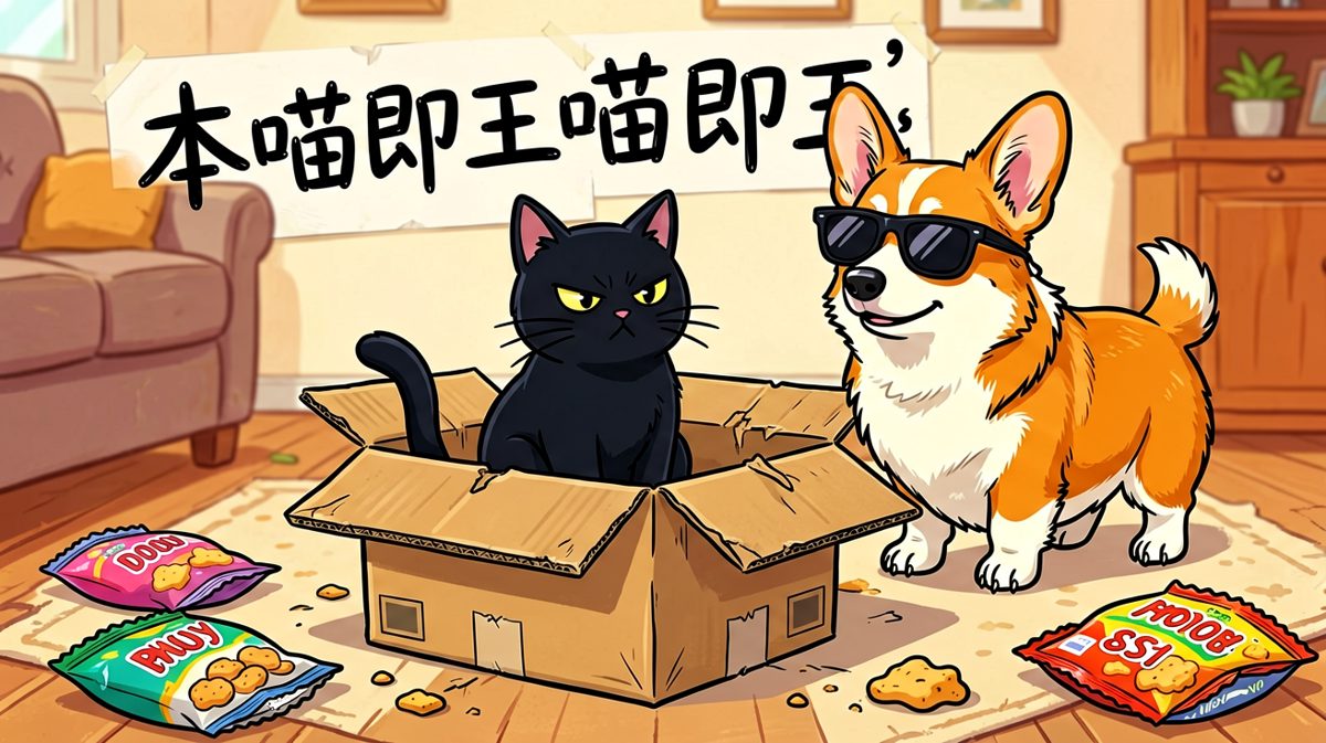 只要我坐得够端正，这个盒子就是朕的江山。