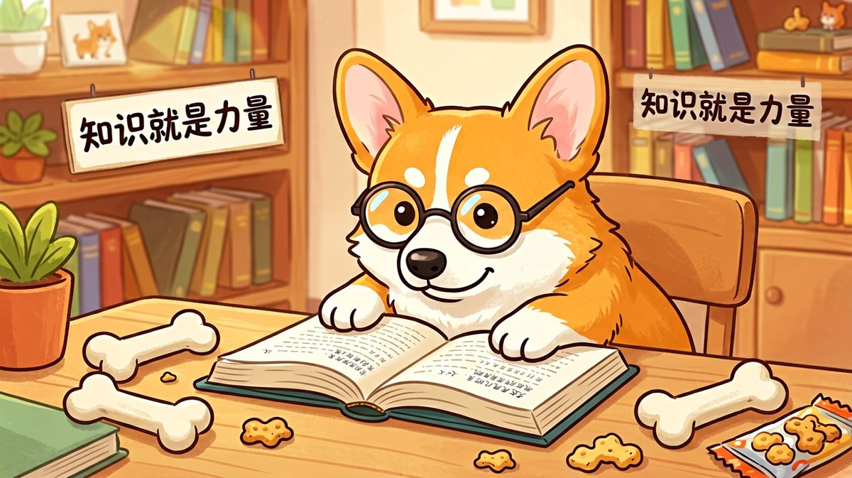 只要我戴着眼镜，这本《如何成为好狗》就一定能看懂。