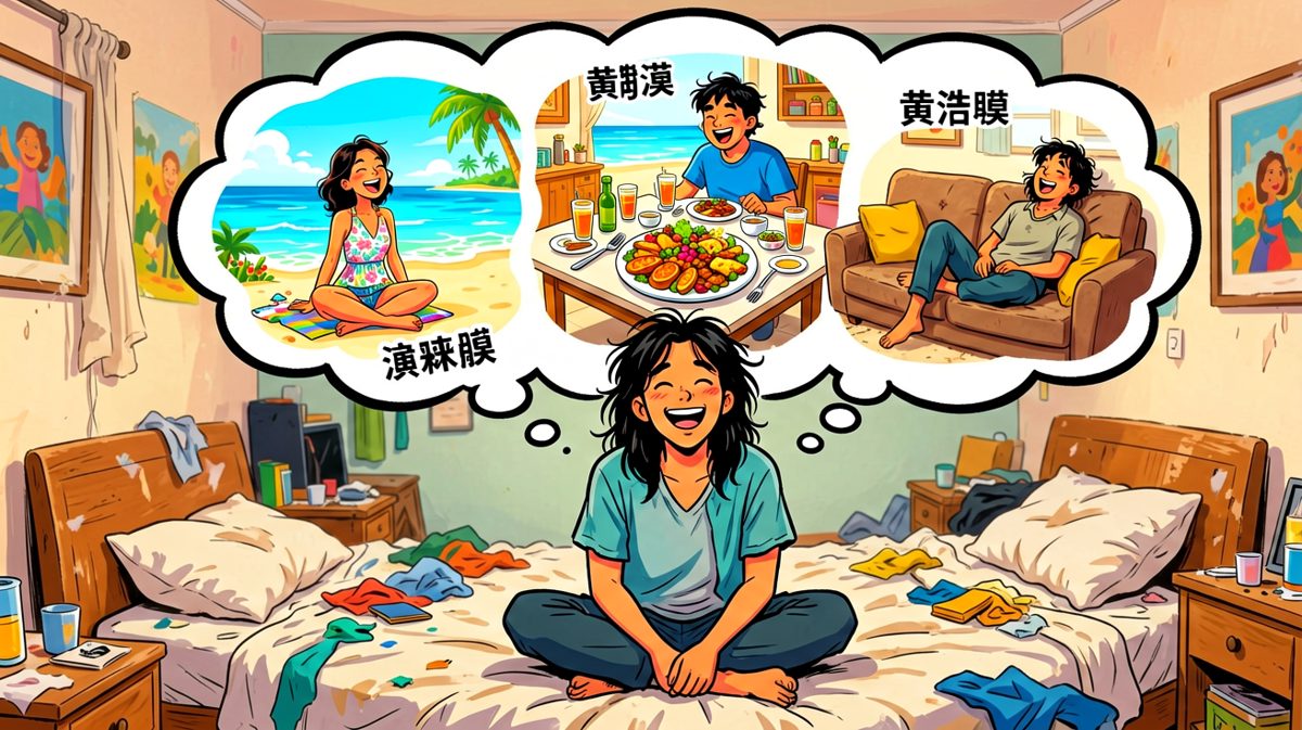 开始脑补不去上班的一百种美好可能