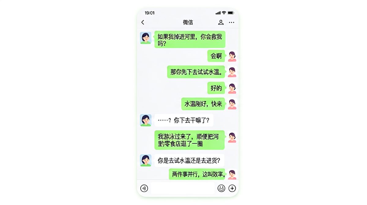 男友的过河方法论