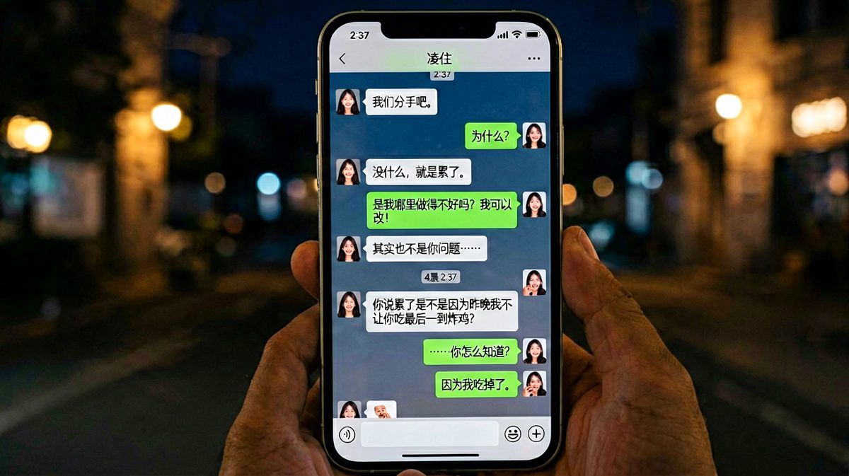分手是因为炸鸡，但炸鸡是我吃的