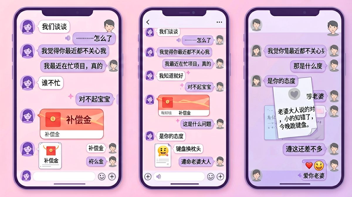 手写认错信拯救爱情，键盘还是枕头值得商榷