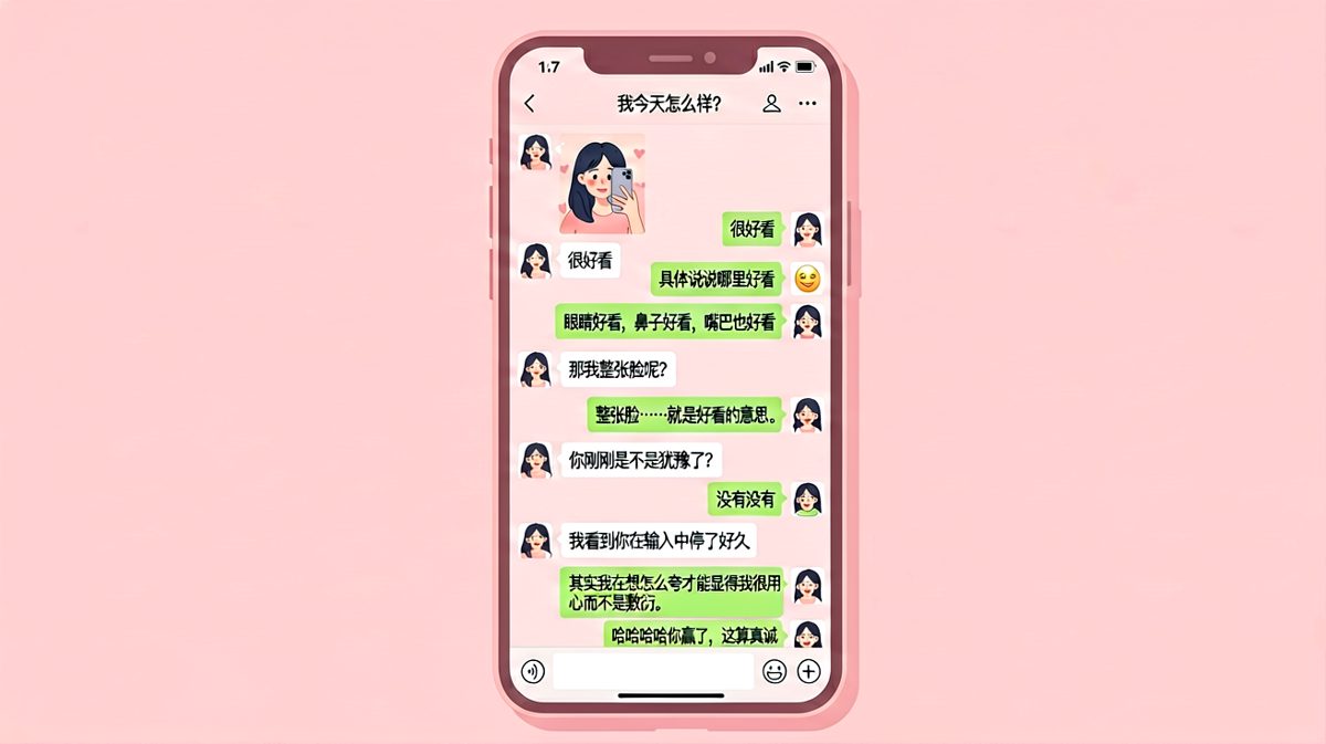 男朋友在'敷衍'和'过度用心'之间的极限走钢丝