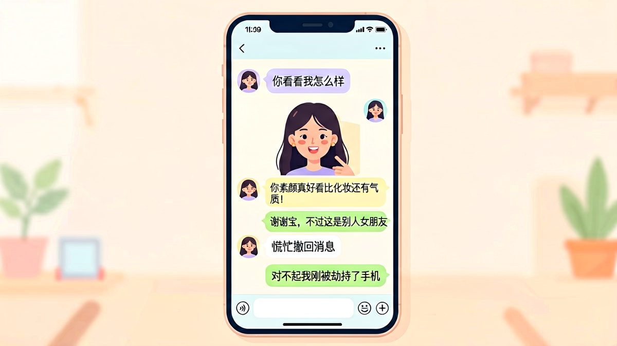 男生嘴甜过头瞬间社死