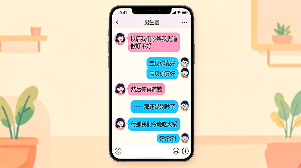 女生一句话套出火锅局