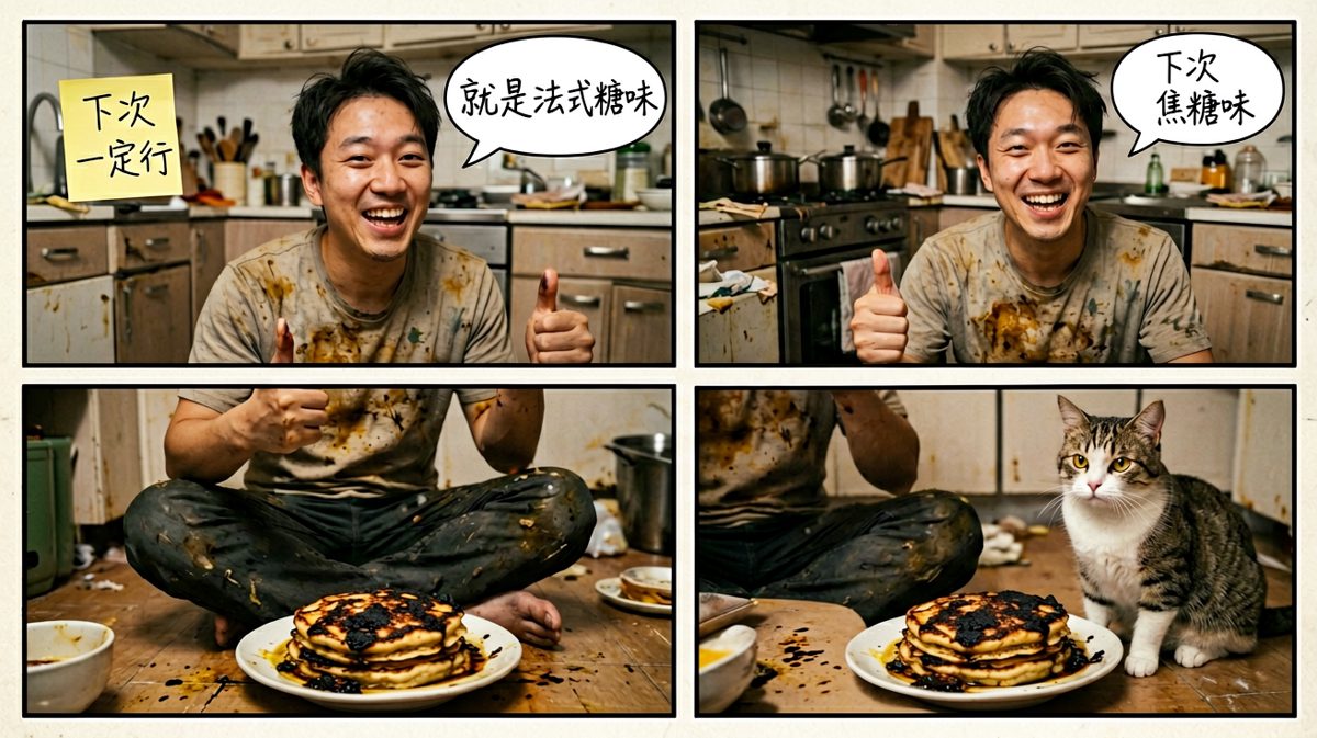 第四步：强行挽尊，自我感动到飞起