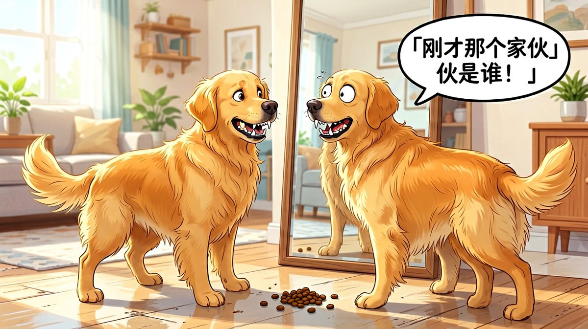 狗狗的一生之敌，居然是它自己。