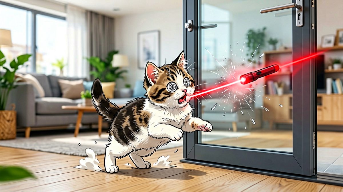 猫咪：这扇门……怎么突然出现在我脸上？