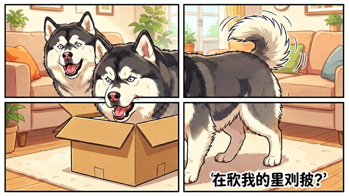 阿拉斯加：只要我够努力，箱子就会变大！