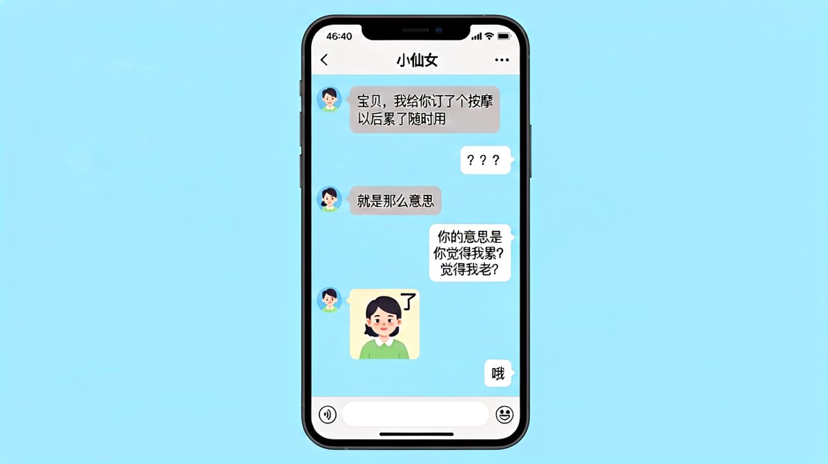 送按摩仪引发的血案：直男以为在关怀，女生解读为嫌弃