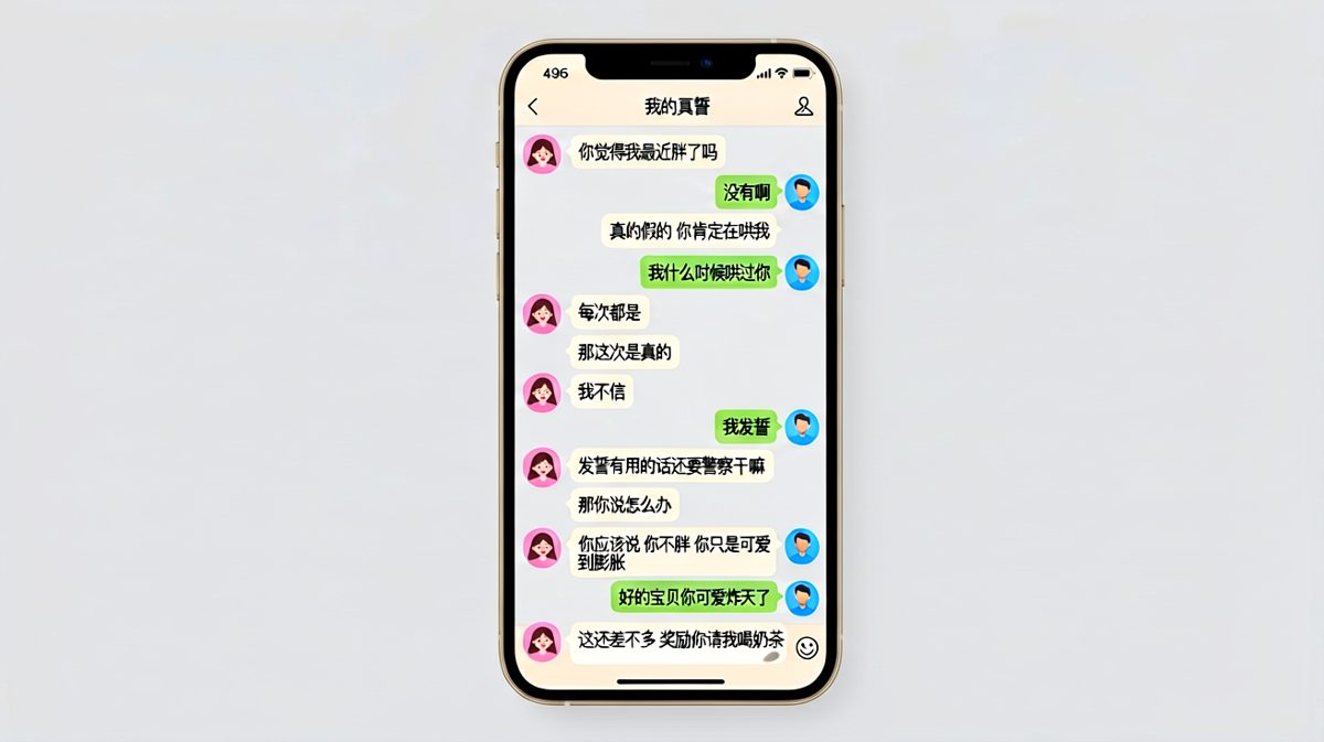 「你觉得我胖了吗」标准满分答案示范