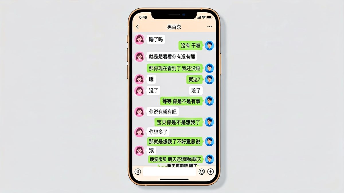 「睡了吗」的真实含义等于我想你了