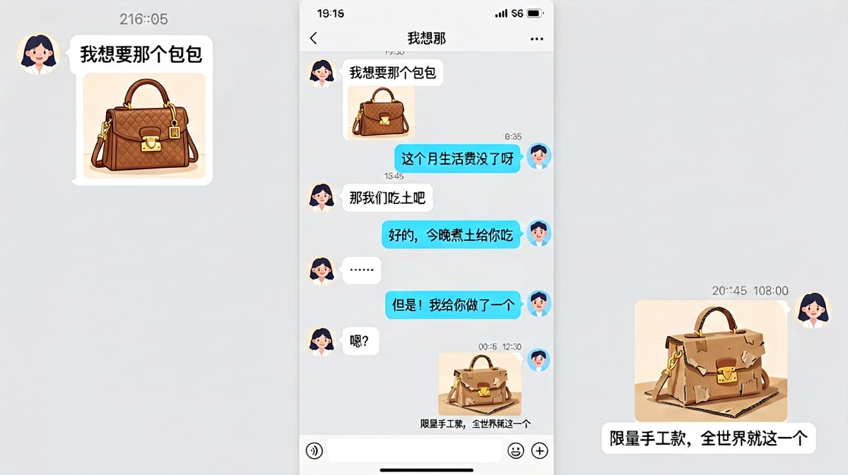 穷归穷，创意不能输的手工大礼包