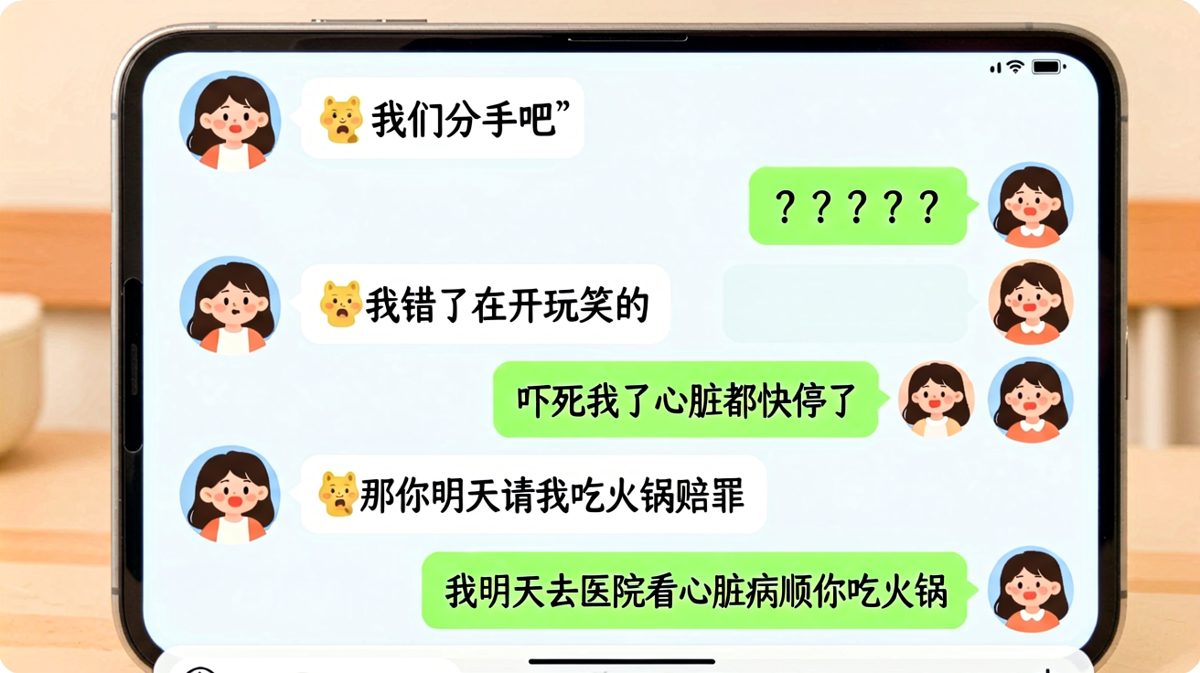 「我们分手吧」——最刺激的晚安情话