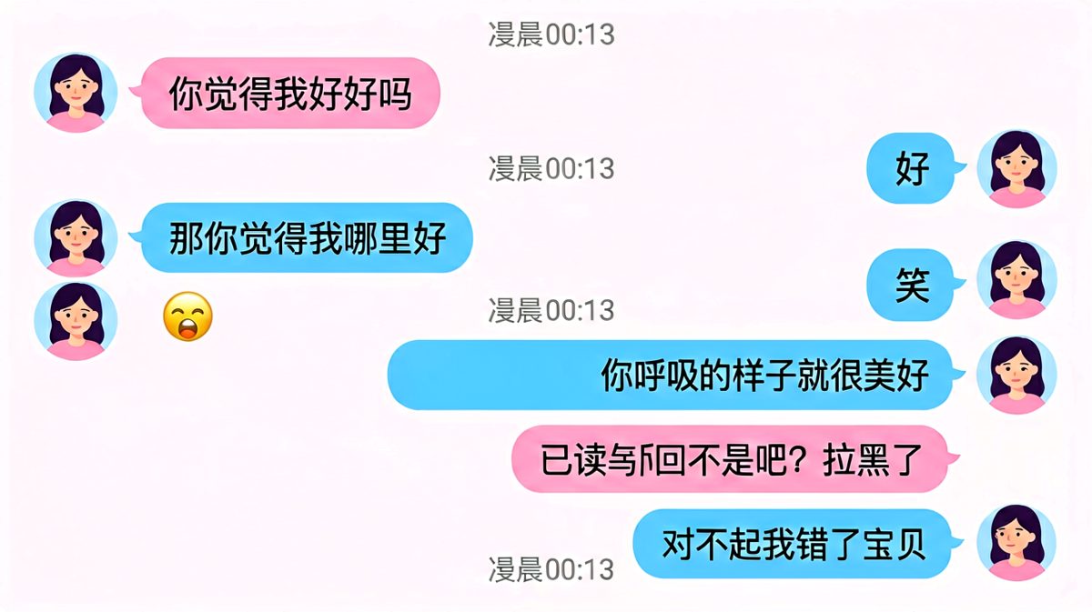 送命题标准答案：呼吸都比你说得好