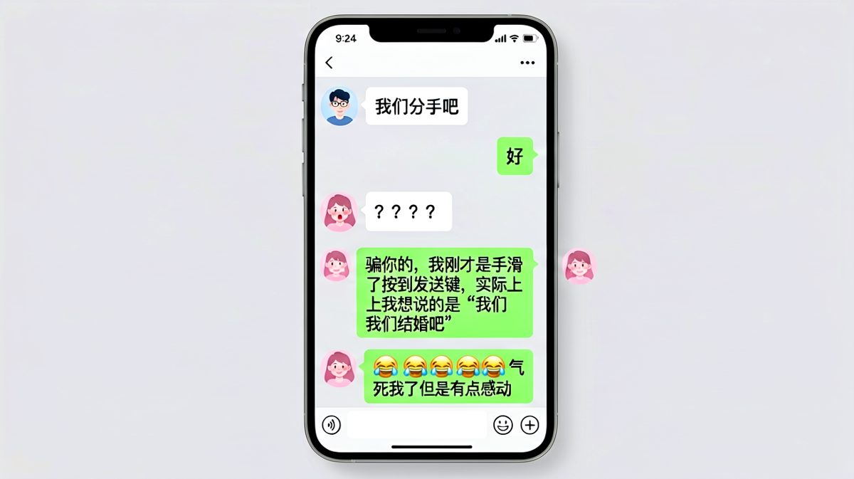 以为要分手结果变成求婚的社死现场