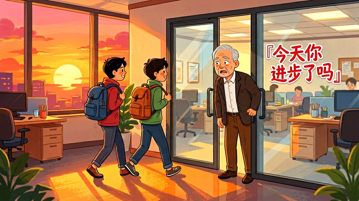 老板喊住要走的员工：等一下，我有话跟你说。员工停下脚步。老板：其实我是想说……你今天的工单我审了，全错。员工：那我可以走了吗？老板：可以，明天别来了。员工：好的，明天见！