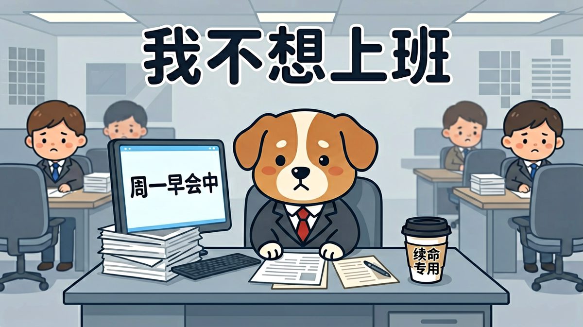 周一早晨的灵魂出窍现场
