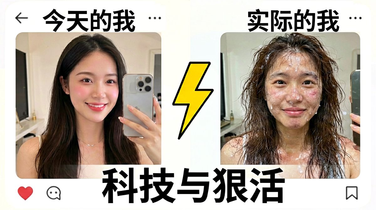 朋友圈与现实的次元壁破裂瞬间