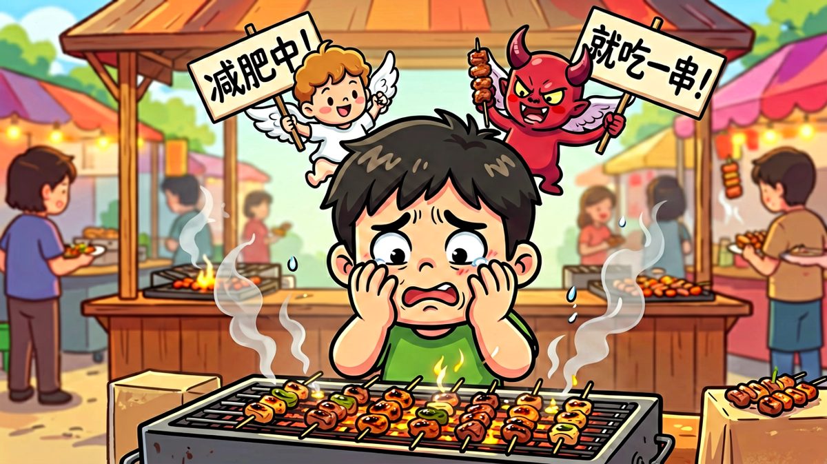 理智与欲望的激烈交锋