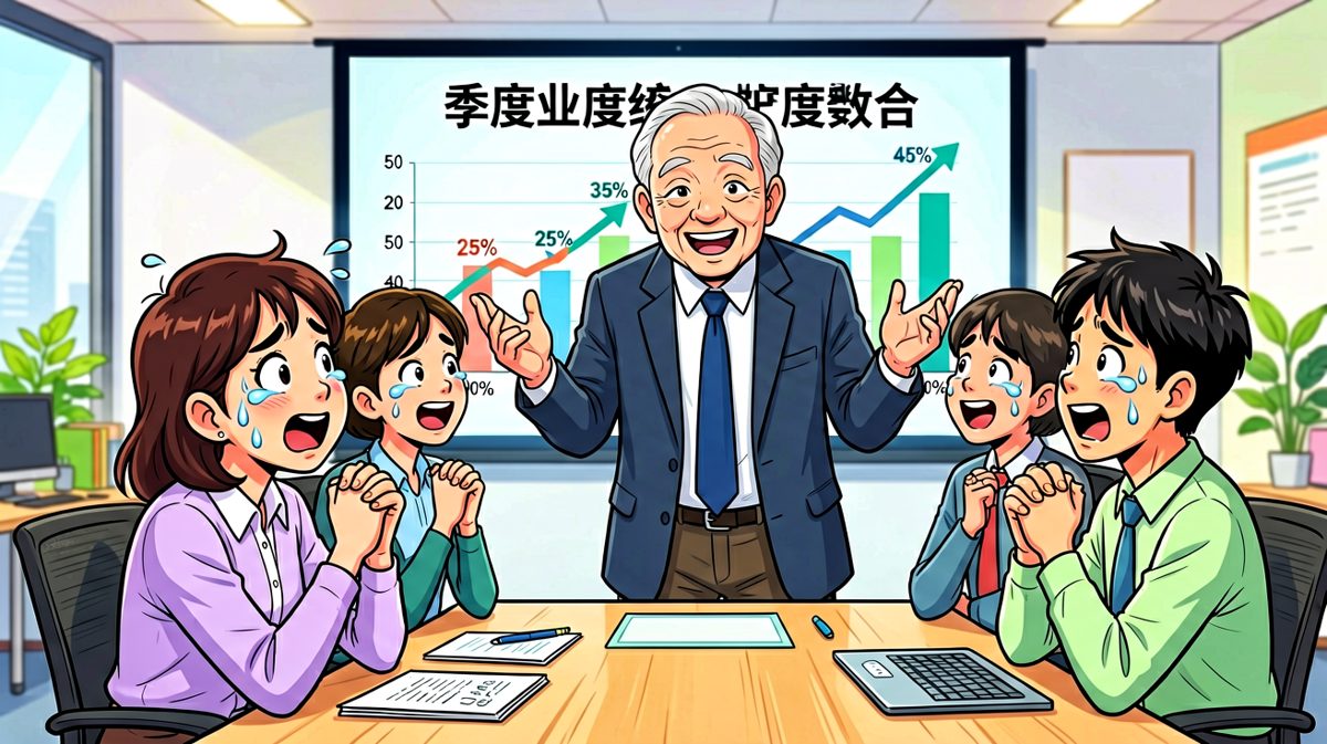 老板：「你真是公司的骄傲！」员工感动到流泪——结果老板下一句是「所以这个周末加班你就别请假了。」