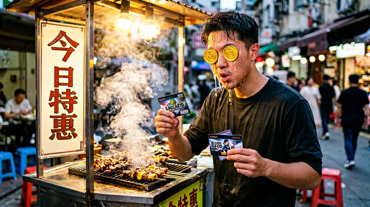 然而减肥第一天，路过烧烤摊就破防了……