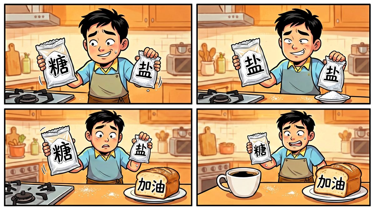 盐和糖？不存在的！
