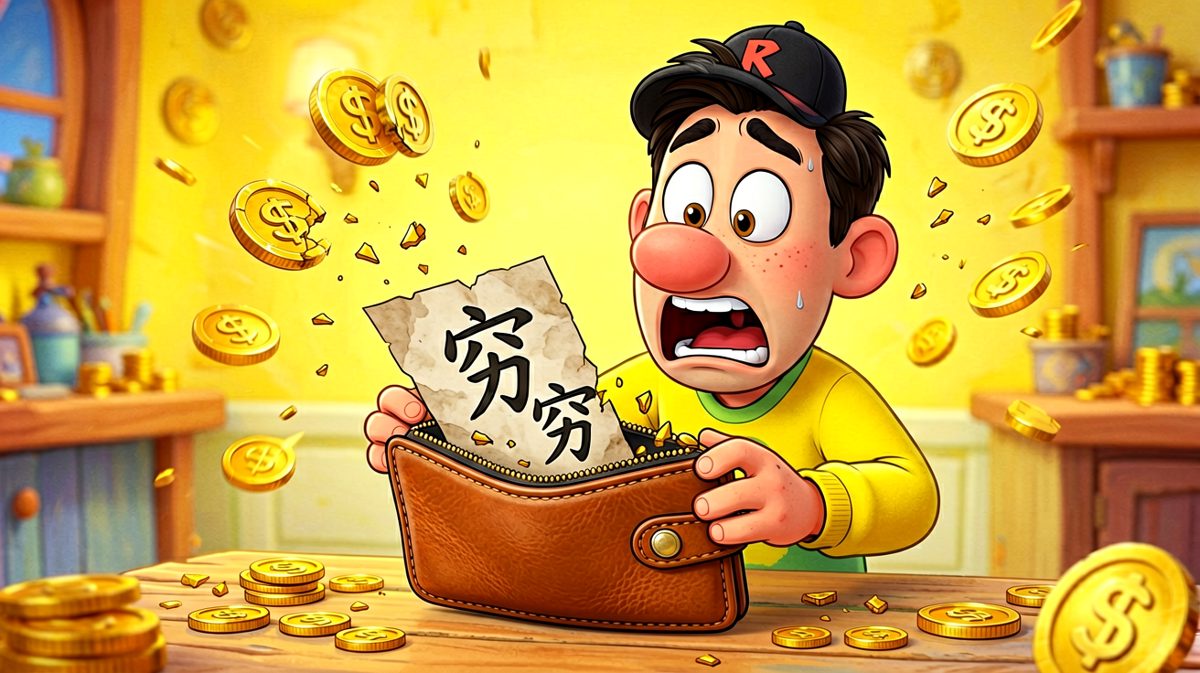月底了，钱包比我的脸还干净