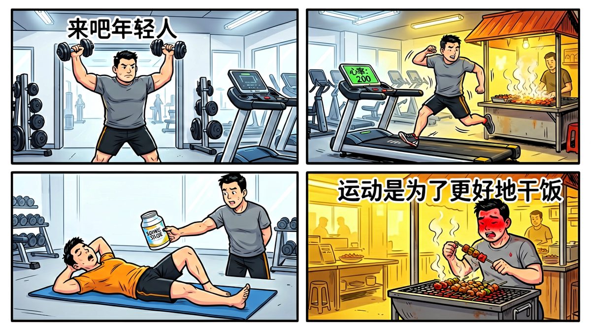 健身卡办了一年，只学会了一个动作：结账