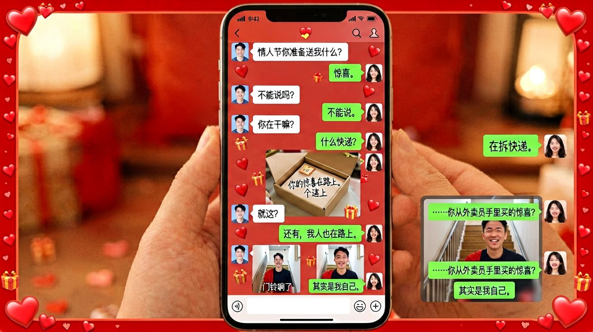 "惊喜"竟然是快递员送的，最后发现最大的惊喜是自己——
