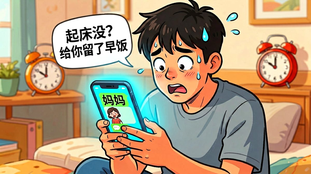 妈妈的夺命连环call，根本没法赖到底！