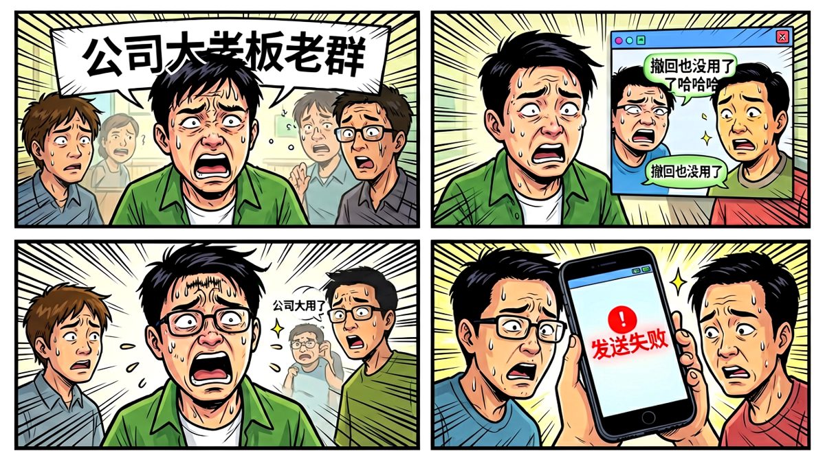 社死现场，已无法挽回
