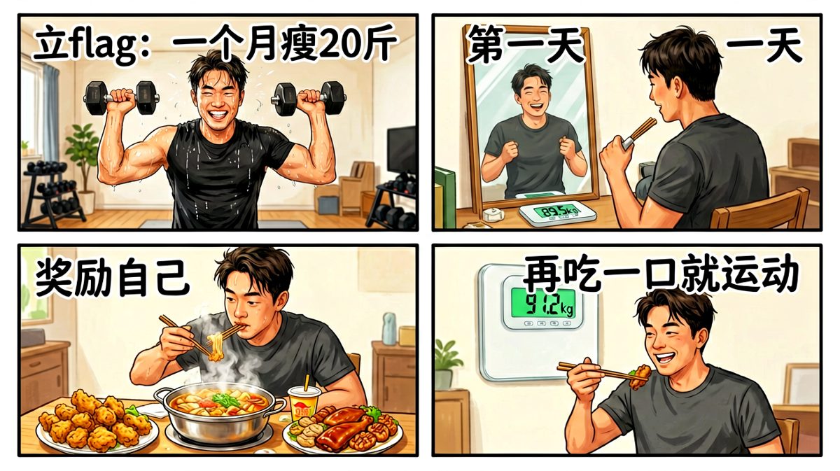 减肥路上最大的绊脚石，是深夜的外卖软件