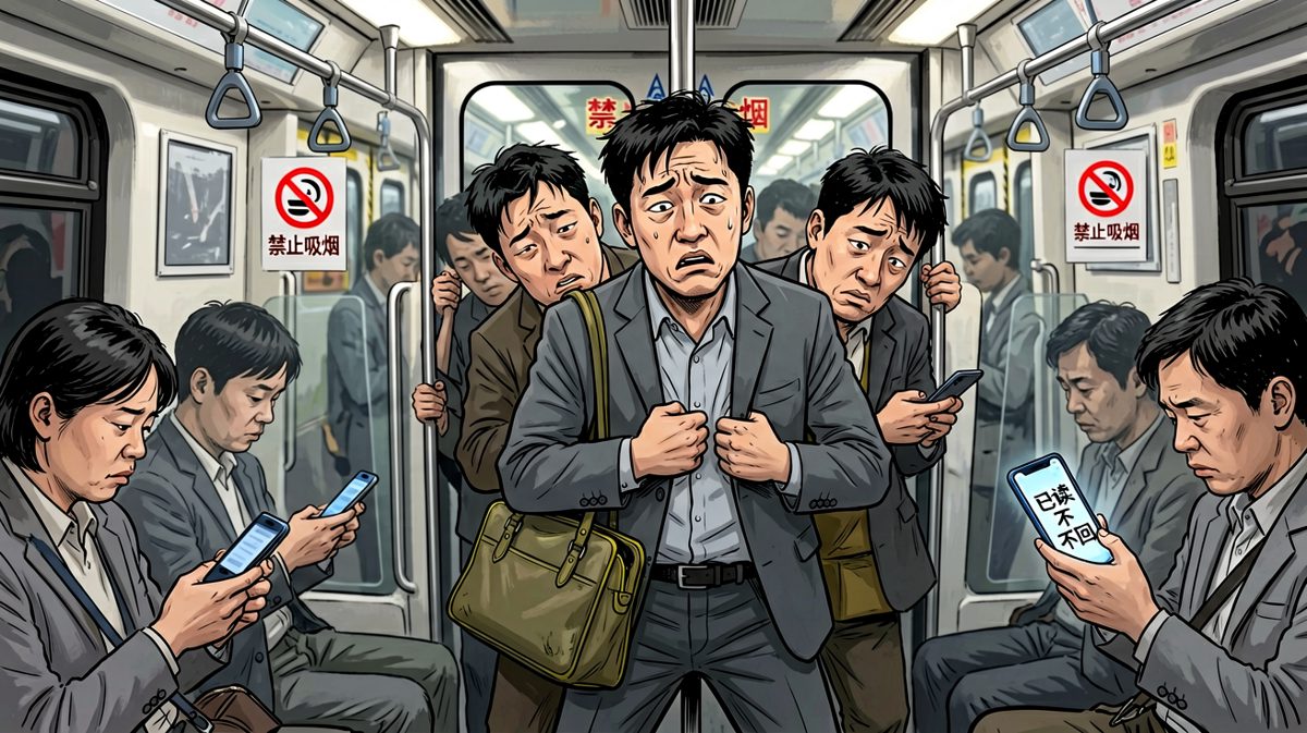 早高峰地铁，生存挑战