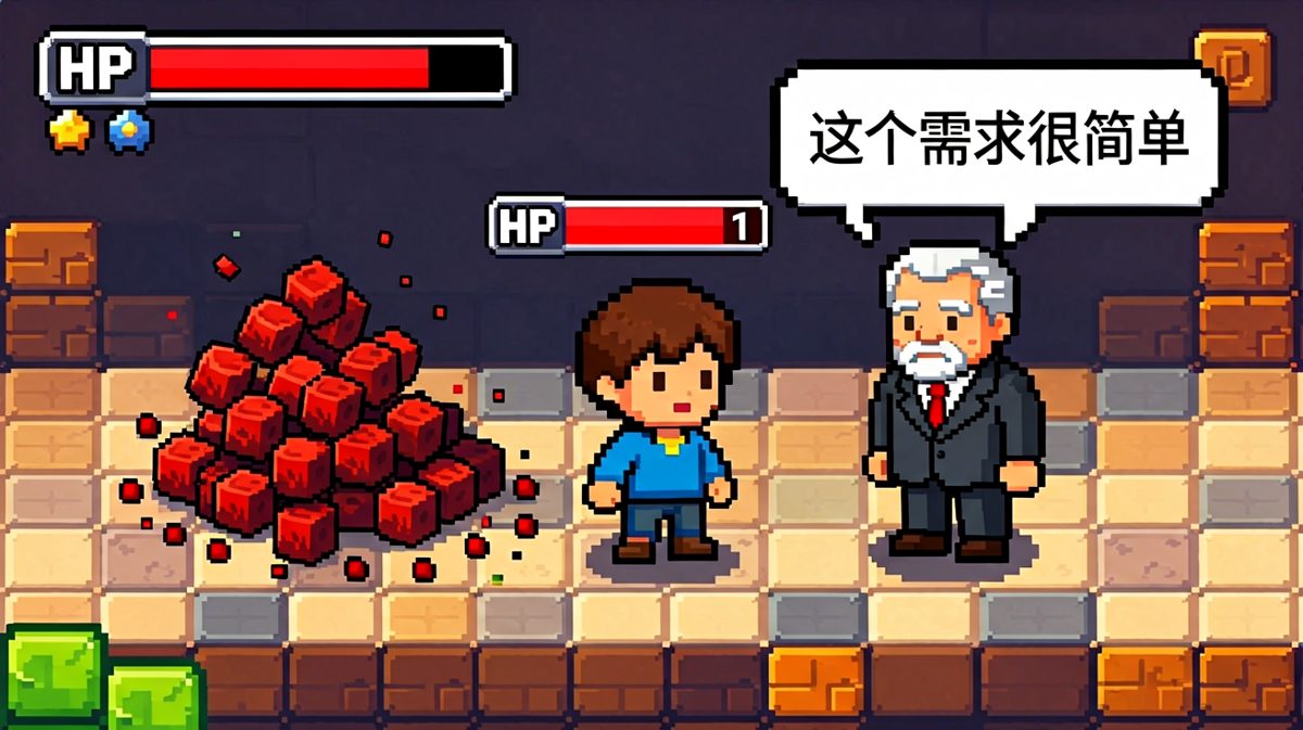 每次听到'简单改一下'就知道BOSS战要开始了。